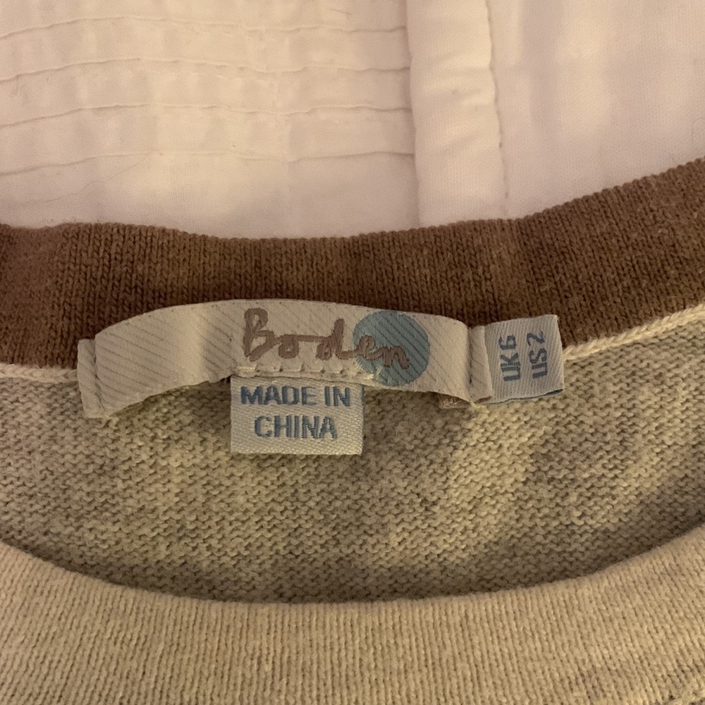 Boden Pattern Sweater - image 5